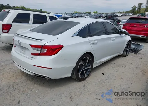 2022 Honda Accord Sport from USA, damaged, VIN 1HGCV1F30NA111043